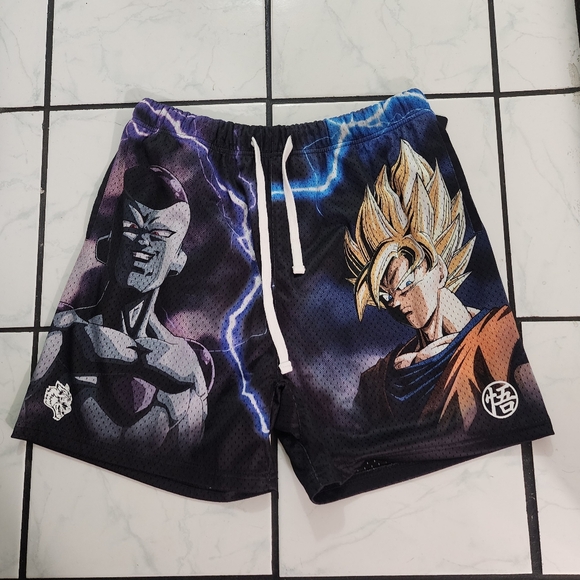 FRIEZA & GOKU MESH SHORTS